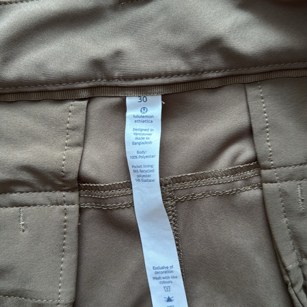 Lululemon The Works Short 11" Warpstreme in “Artifact” (Size 30) - Picture 10 of 10